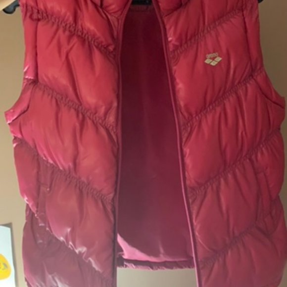 Arena pink winter vest - Picture 2 of 9